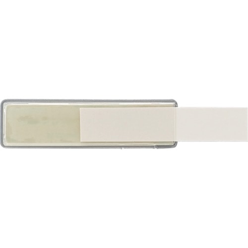 トラスコ中山 緑十字 ソフトカードケース(裏面テープ付) クリア SP-5 25×90mm 10枚組(ご注文単位1組)【直送品】