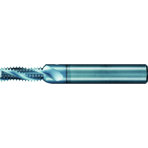 トラスコ中山 グーリング 工作機用ねじ切り工具 超硬ソリッドスレッドミーリングカッター M6×ピッチ1mm(ご注文単位1本)【直送品】