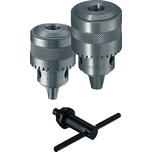 トラスコ中山 ユキワ ドリルチャック つかみ能力(mm)0.3~4.0(ご注文単位1セット)【直送品】