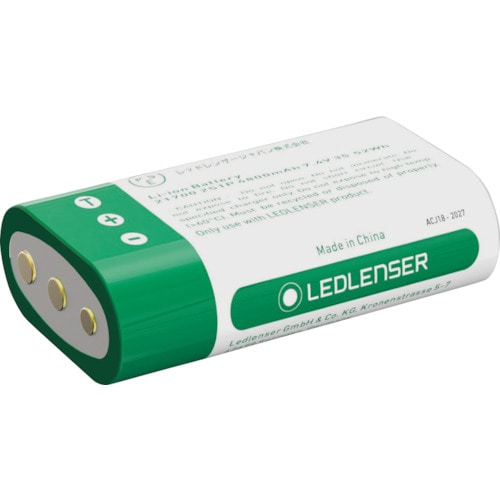 トラスコ中山 LEDLENSER H15R/H19R CWS用充電池(ご注文単位1個)【直送品】