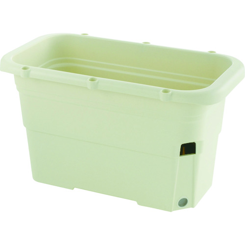 トラスコ中山 リッチェル うるオン プランター 65型 アイボリー(ご注文単位1個)【直送品】