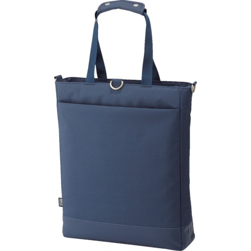 トラスコ中山 リヒト キャリングバッグ(タテ型) ネイビー(ご注文単位1個)【直送品】