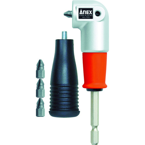 トラスコ中山 アネックス スーパーショートL型アダプター（ご注文単位1個）【直送品】