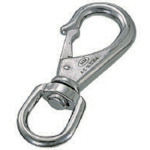 トラスコ中山 水本 ステンレス スイベルスナップ 線径2.5mm長さ37mm(ご注文単位1個)【直送品】