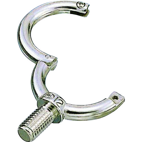 トラスコ中山 水本 ステンレス オープンアイボルトミリネジ 捻子径M-12 使用荷重0.98kN(ご注文単位1個)【直送品】