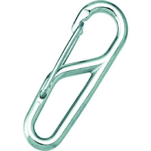 トラスコ中山 水本 ステンレス ロープフック 線径6mm 長さ80mm(ご注文単位1個)【直送品】