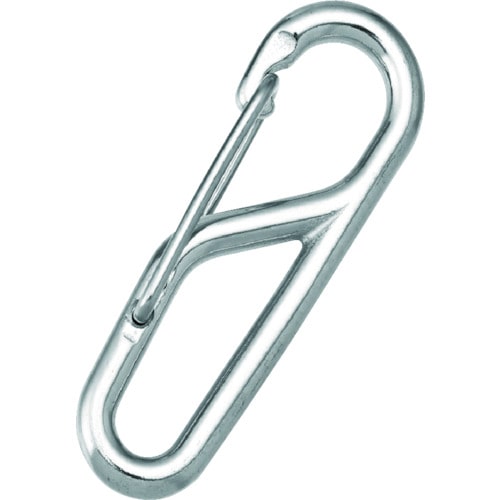 トラスコ中山 水本 ステンレス ロープフック 線径5mm 長さ68mm(ご注文単位1個)【直送品】