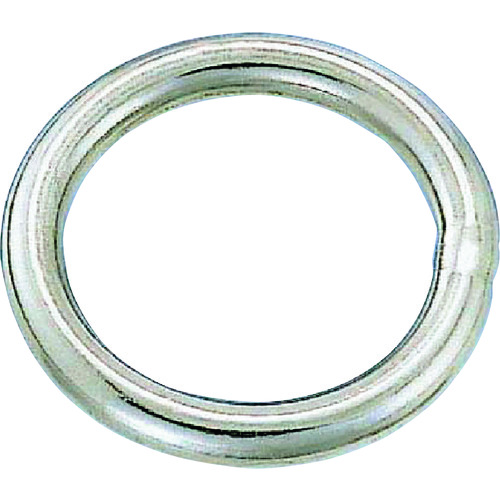トラスコ中山 水本 リング ステンレス 丸リンク 線径5mm 内径55mm(ご注文単位1個)【直送品】