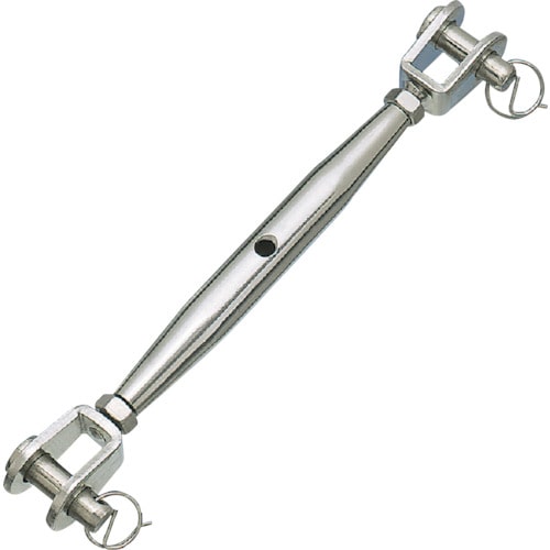 トラスコ中山 水本 ステンレス パイプターンバックルJ&J 捻子径M5(ご注文単位1個)【直送品】