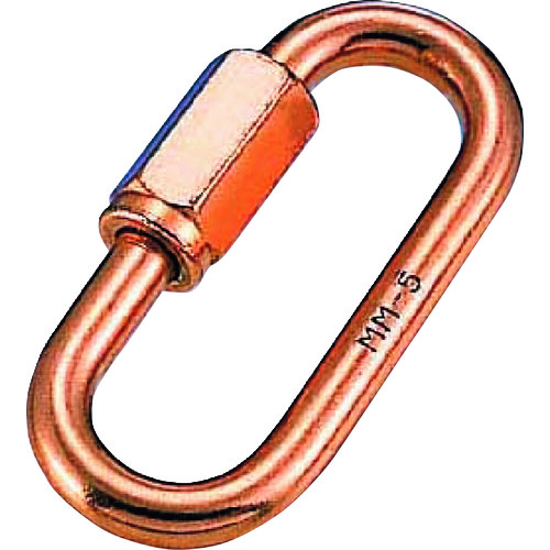 トラスコ中山 水本 銅リングキャッチ 線径6mm 長さ47mm(ご注文単位1個)【直送品】