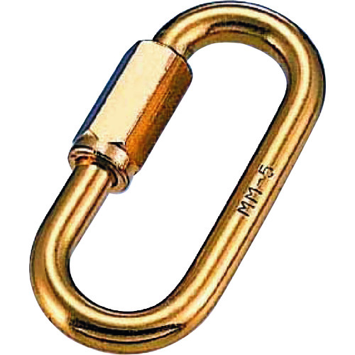 トラスコ中山 水本 黄銅リングキャッチ 線径5mm 長さ41mm(ご注文単位1個)【直送品】