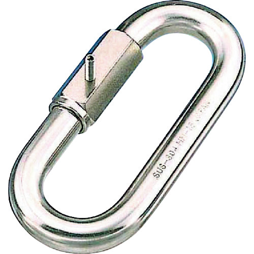 トラスコ中山 水本 ステンレス ネジ止めリングキャッチ 線径6mm 長さ49mm(ご注文単位1個)【直送品】