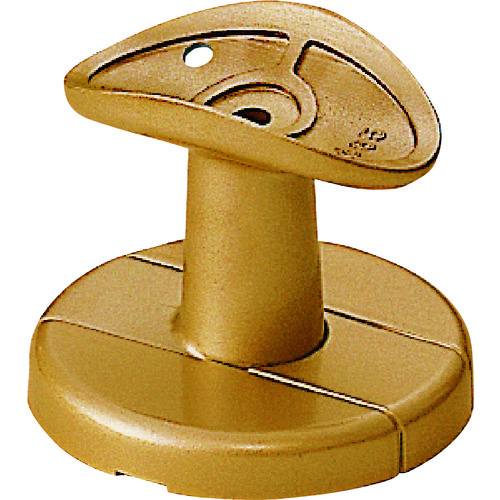 トラスコ中山 SHIROKUMA 手すり用接続金具 C形ブラケット直受 35φ AG(ご注文単位1個)【直送品】