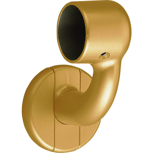 トラスコ中山 SHIROKUMA C形ブラケットL止(右)35φ AG(ご注文単位1個)【直送品】