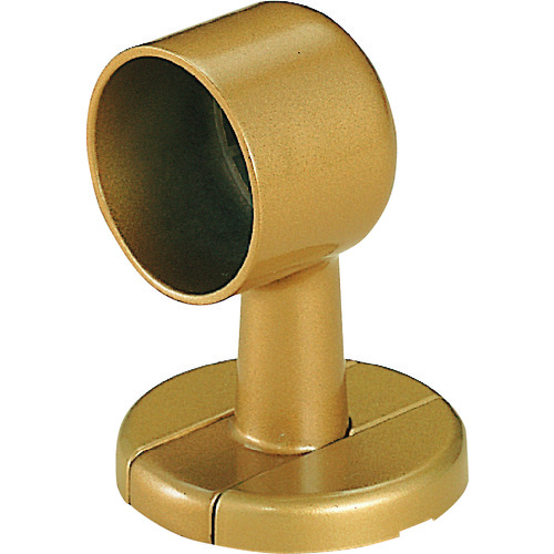 トラスコ中山 SHIROKUMA 手すり用接続金具 C形ブラケット直止 35φ AG(ご注文単位1個)【直送品】