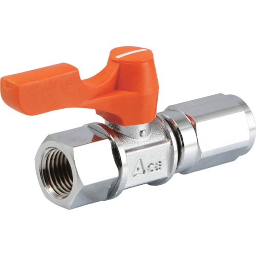 トラスコ中山 ASOH エースボールRV 両テーパー 両内ねじ型 1/8(ご注文単位1個)【直送品】