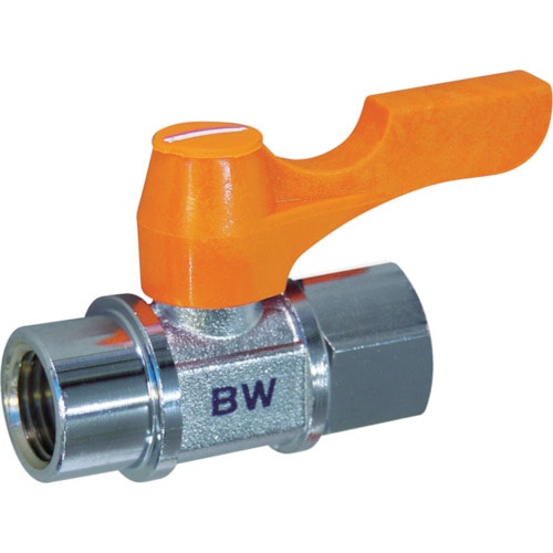 トラスコ中山 ASOH ボールバルブ エースボール 内×内ネジ型 PT1/4(ご注文単位1個)【直送品】