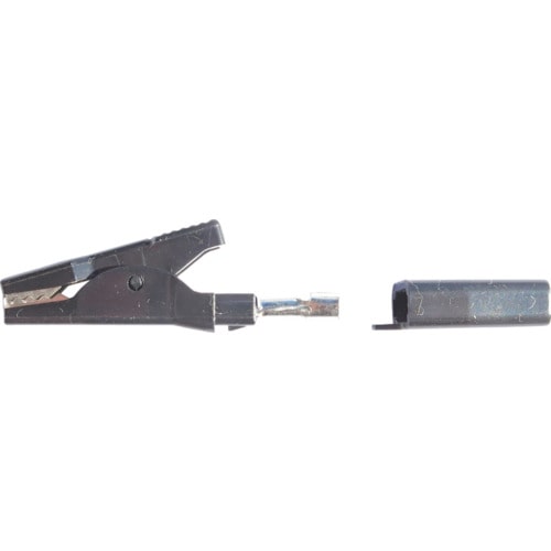 トラスコ中山 テイシン 圧着式モールドクリップS C-201 黒 (1S(PK)=6個入)(ご注文単位1セット)【直送品】