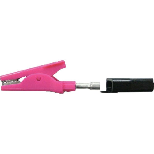 トラスコ中山 テイシン 圧着式モールドクリップS C-201 赤 (1S(PK)=6個入)(ご注文単位1セット)【直送品】