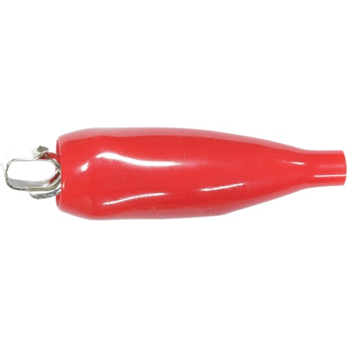 トラスコ中山 サトーパーツ クリップ C-3シリーズ 10A用クリップとキャップのセット 赤(ご注文単位1個)【直送品】