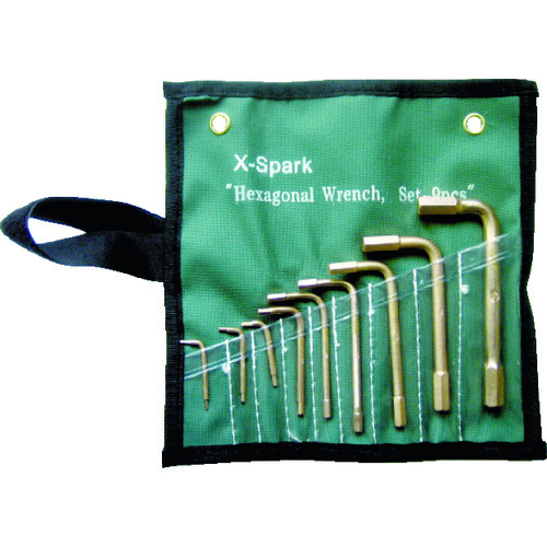 トラスコ中山 HAMACO 六角棒レンチセット(ご注文単位1セット)【直送品】