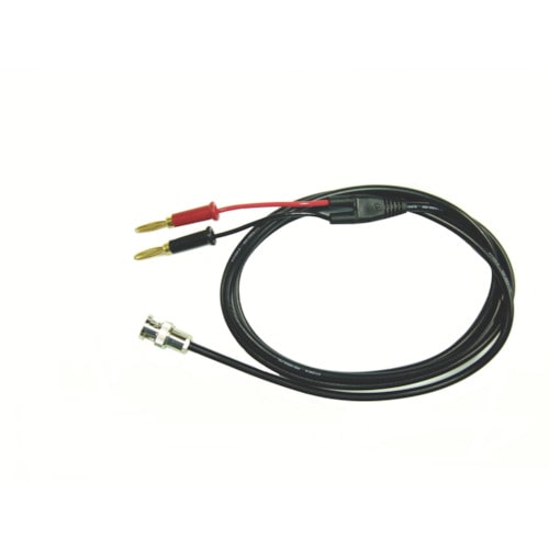 トラスコ中山 テイシン 電機 同軸テストリード1.5mバナナプラグ(金メッキ)⇔BNCプラグ(ご注文単位1本)【直送品】