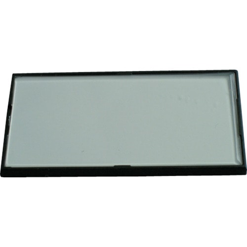 トラスコ中山 サカズメ 強力接着カードホルダー(ビス取付可) 36X22 黒色枠 50枚入(ご注文単位1パック)【直送品】