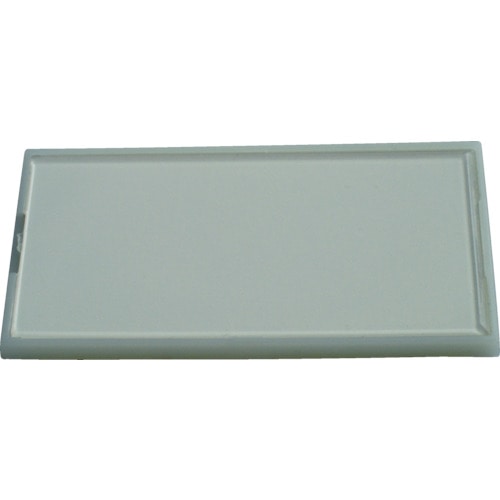 トラスコ中山 サカズメ 強力接着カードホルダー(ビス取付可) 44X24 乳白色枠 50枚入(ご注文単位1パック)【直送品】