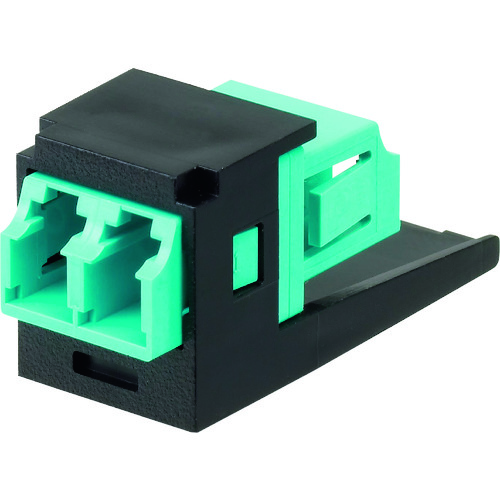 トラスコ中山 パンドウイット 光ファイバーLCアダプタモジュール デュプレックス OM4 CMDSAQLCZBL(ご注文単位1個)【直送品】