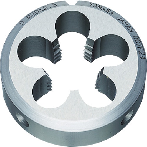 トラスコ中山 ヤマワ ソリッドダイス D M10X0.75 38径(ご注文単位1個)【直送品】