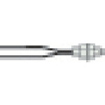 トラスコ中山 OMRON ファイバユニット反射形(ご注文単位1個)【直送品】