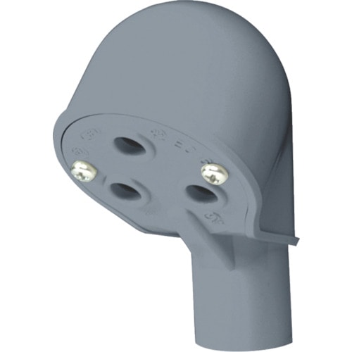 トラスコ中山 日動電工 エントランスキャップ16(グレー)(ご注文単位1個)【直送品】