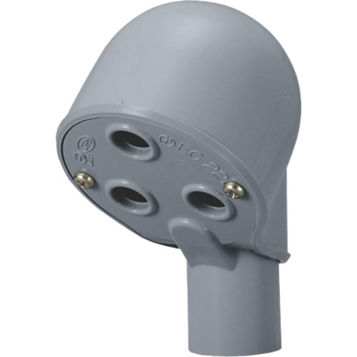 トラスコ中山 日動電工 エントランスキャップ22(グレー)(ご注文単位1個)【直送品】