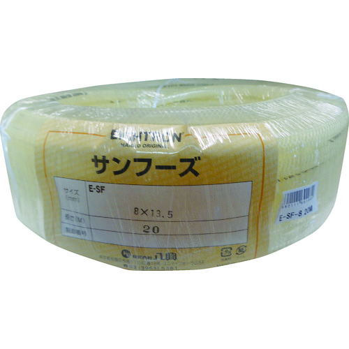 トラスコ中山 ハッコウ 食品用ホース E-SF-8×13.5-20(ご注文単位1巻)【直送品】