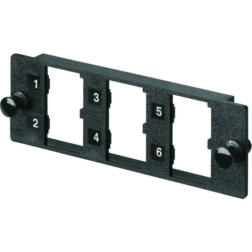 トラスコ中山 パンドウイット 光ファイバー マルチパネル モジュラーパネル FMP6(ご注文単位1個)【直送品】