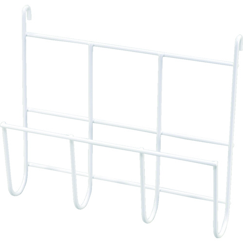 トラスコ中山 光 メッシュパネル用パーツ 郵便物用フック 白(ご注文単位1個)【直送品】