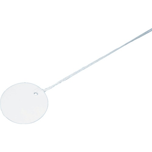 トラスコ中山 未来 カラーエフR (プラスチック製・線名札) 直径25mm 厚さ1mm 20枚入 390-8461(ご注文単位1袋)【直送品】