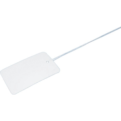 トラスコ中山 未来 カラーエフR (プラスチック製・線名札) 縦×横×厚さ:50×30×1.0mm 10枚入 390-8496(ご注文単位1袋)【直送品】