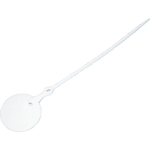 トラスコ中山 未来 ワンタッチカラーエフ (プラスチック製・線名札) 20枚入 390-8569(ご注文単位1袋)【直送品】