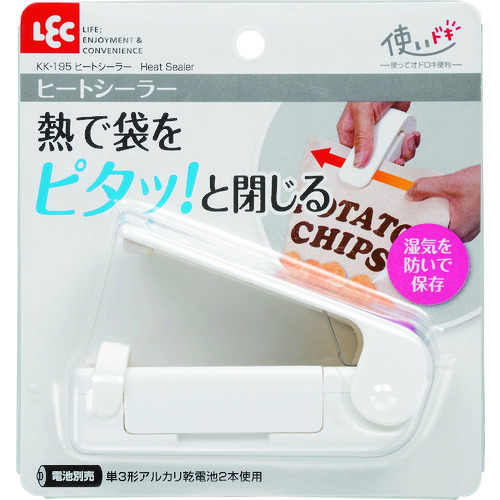 トラスコ中山 レック ヒートシーラーW(ご注文単位1個)【直送品】