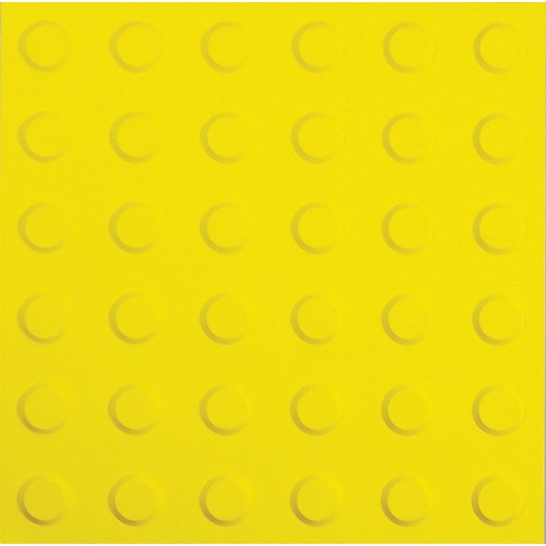 トラスコ中山 光 点字マット 警告タイプ大 300角(ご注文単位1枚)【直送品】