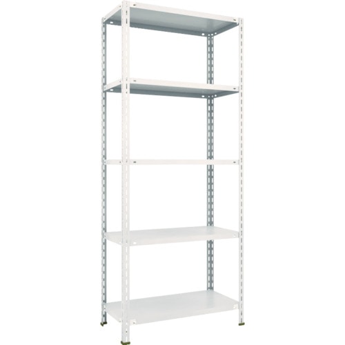 トラスコ中山 TRUSCO スチールラック 軽量棚 中棚ボルトレス型1800X300X1800 L66V-15 [1-502-5788] トラスコ中山 別途送料 TRUSCO スチールラック 軽量棚 中棚