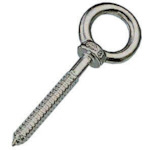 トラスコ中山 水本 ステンレス ロングアイスクリュー 内径16mm(ご注文単位1個)【直送品】