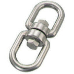 トラスコ中山 水本 ステンレス スイベル 線径9mm長さ104mm(ご注文単位1個)【直送品】