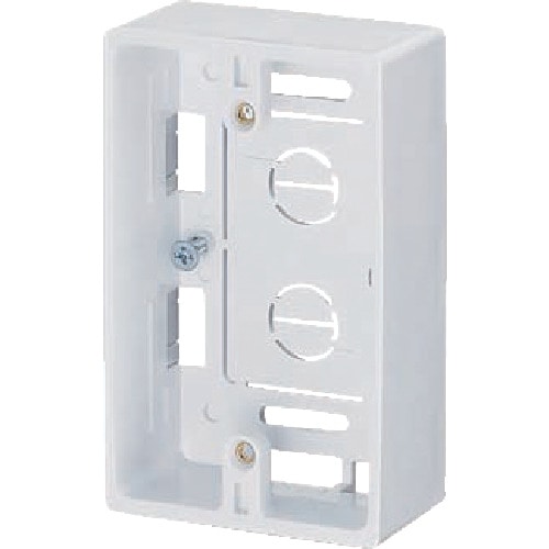 トラスコ中山 未来 モール用スイッチボックス1ヶ用(ご注文単位1個)【直送品】