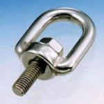 トラスコ中山 水本 フック ステンレス スイベルボルト ミリネジ 捻子径M-8 使用荷重0.78kN 849-2002(ご注文単位1個)【直送品】