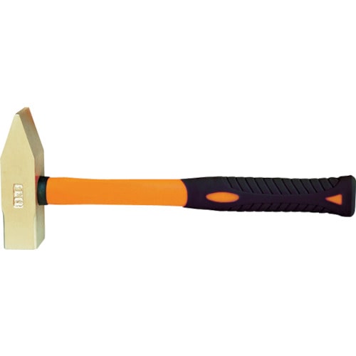 トラスコ中山 バーコ 防爆ハンマー ノンスパーキングマシニスト ファイバーハンドル 頭長130mm 頭径33mm(ご注文単位1本)【直送品】