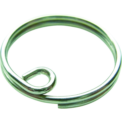 トラスコ中山 ニッサチェイン ニッケルQリング 0.8×8mm (8個入)(ご注文単位1パック)【直送品】