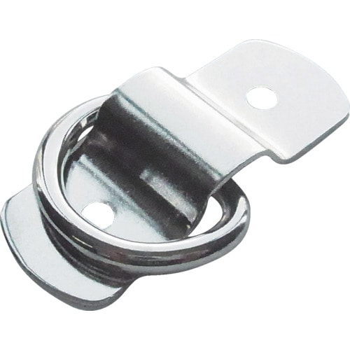 トラスコ中山 ニッサチェイン ニッケルカン座&Dリング 20mm (2個入)(ご注文単位1パック)【直送品】