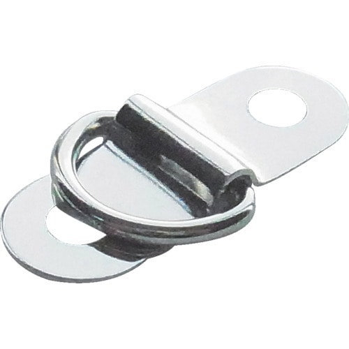 トラスコ中山 ニッサチェイン ニッケルカン座&Dリング 12mm (3個入)(ご注文単位1パック)【直送品】